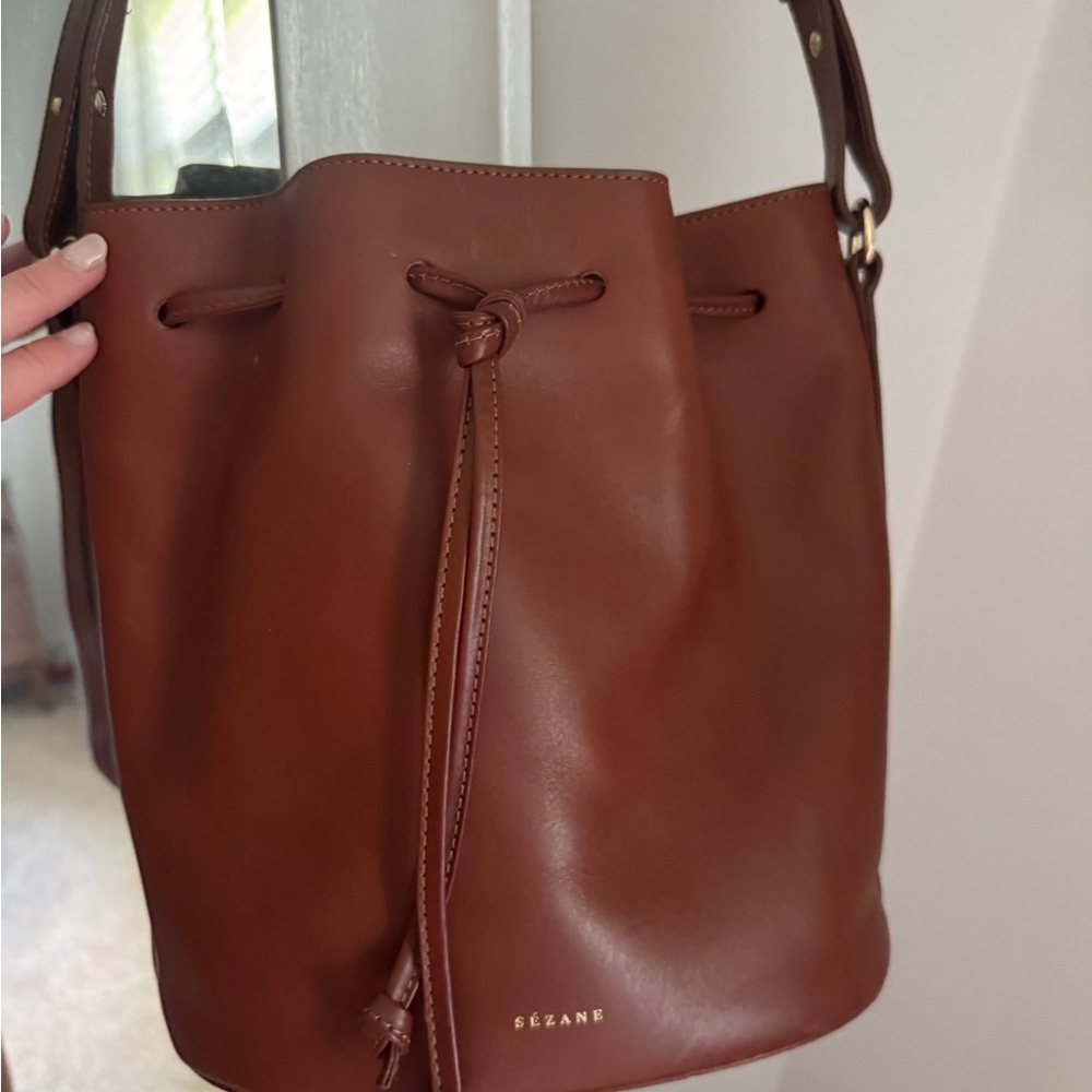 Sezane Farrow Bag Natural Heritage - Size TU - Picture 6 of 10